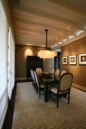 Alexander Valley Residence, dining room
