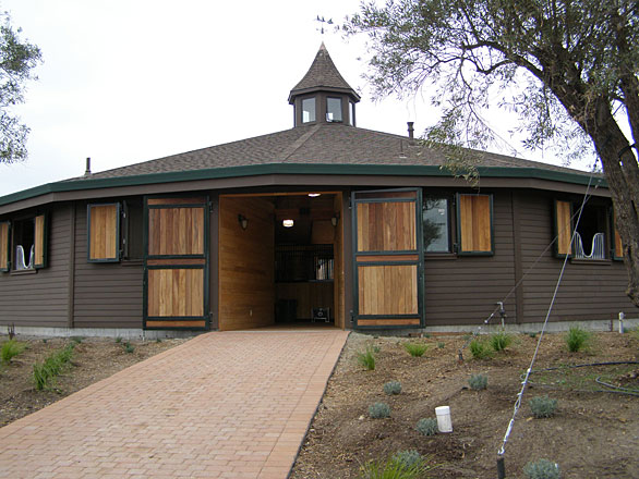 Horse Barn entrance