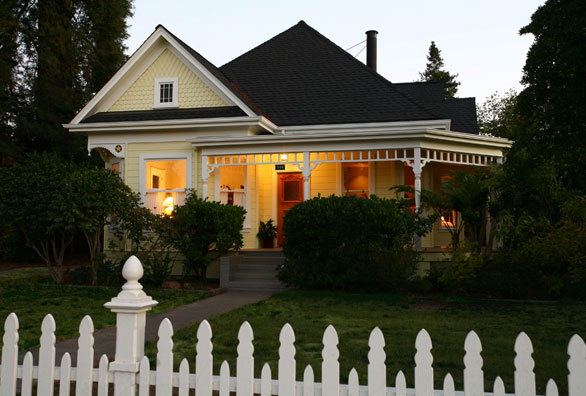 Healdsburg Historic Home Exterior