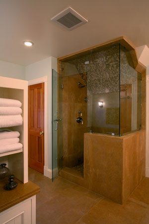 Healdsburg Historic Home Shower