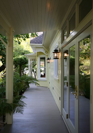 Healdsburg Historic Home Porch