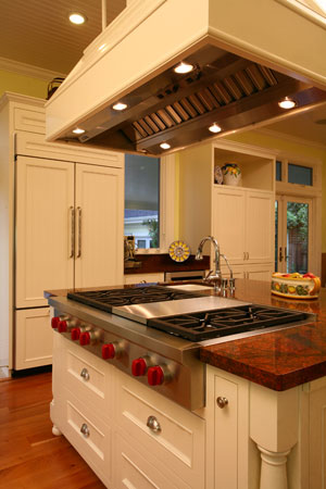 Healdsburg Historic Home Center Island