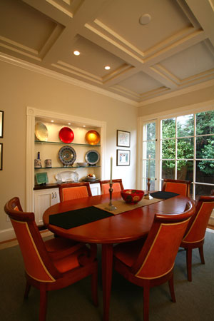 Healdsburg Historic Home Dining room