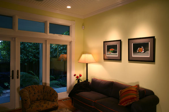 Healdsburg Historic Home Sitting Room