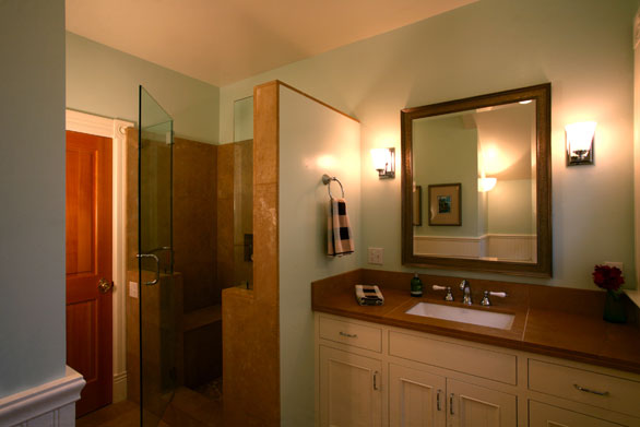 Healdsburg Historic Home Bathroom