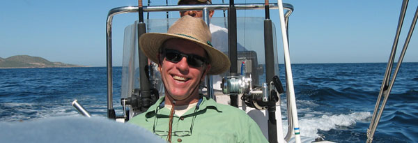 Alex Hunt, fishing!